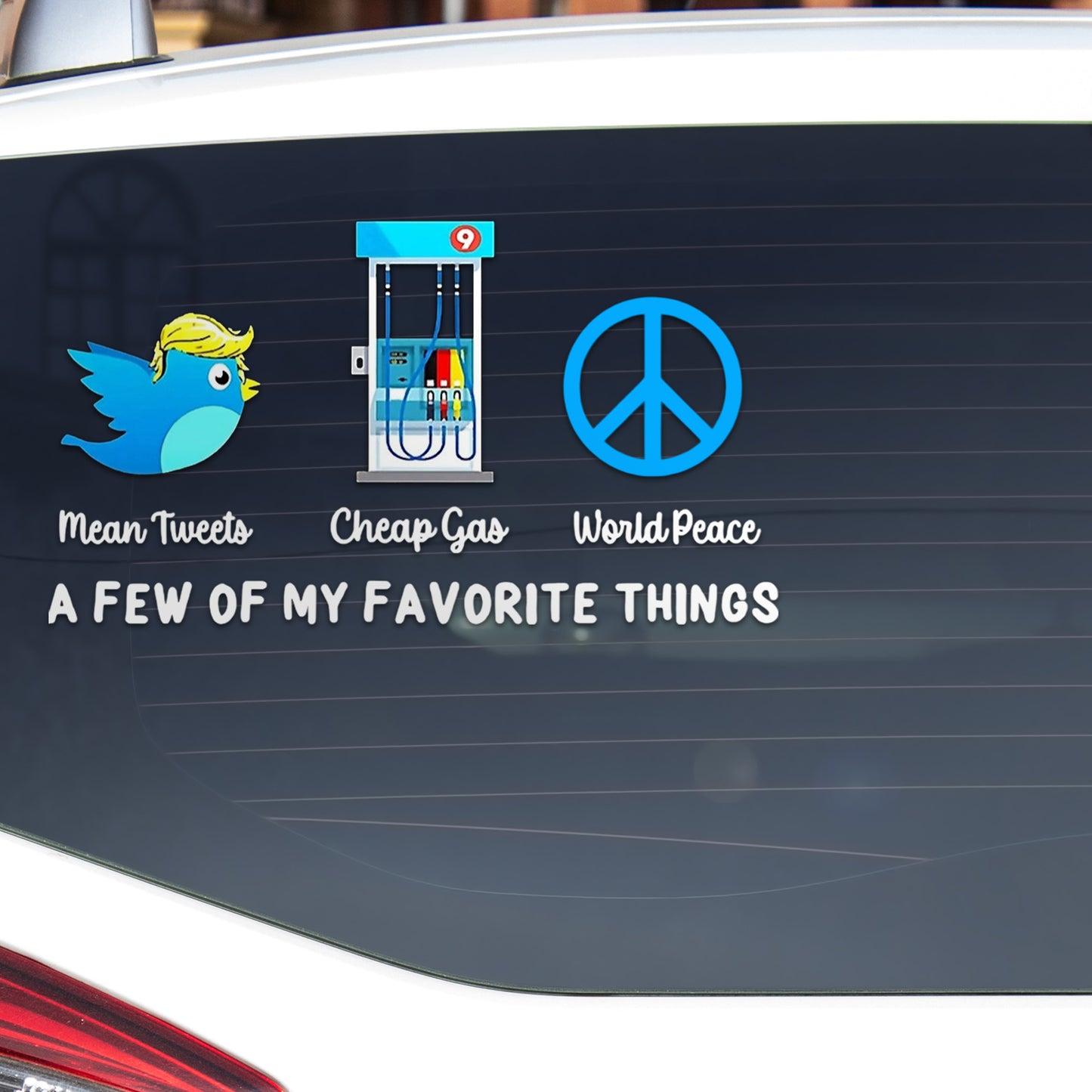 A Few Of My Favorite Things - Peace Sticker Decal