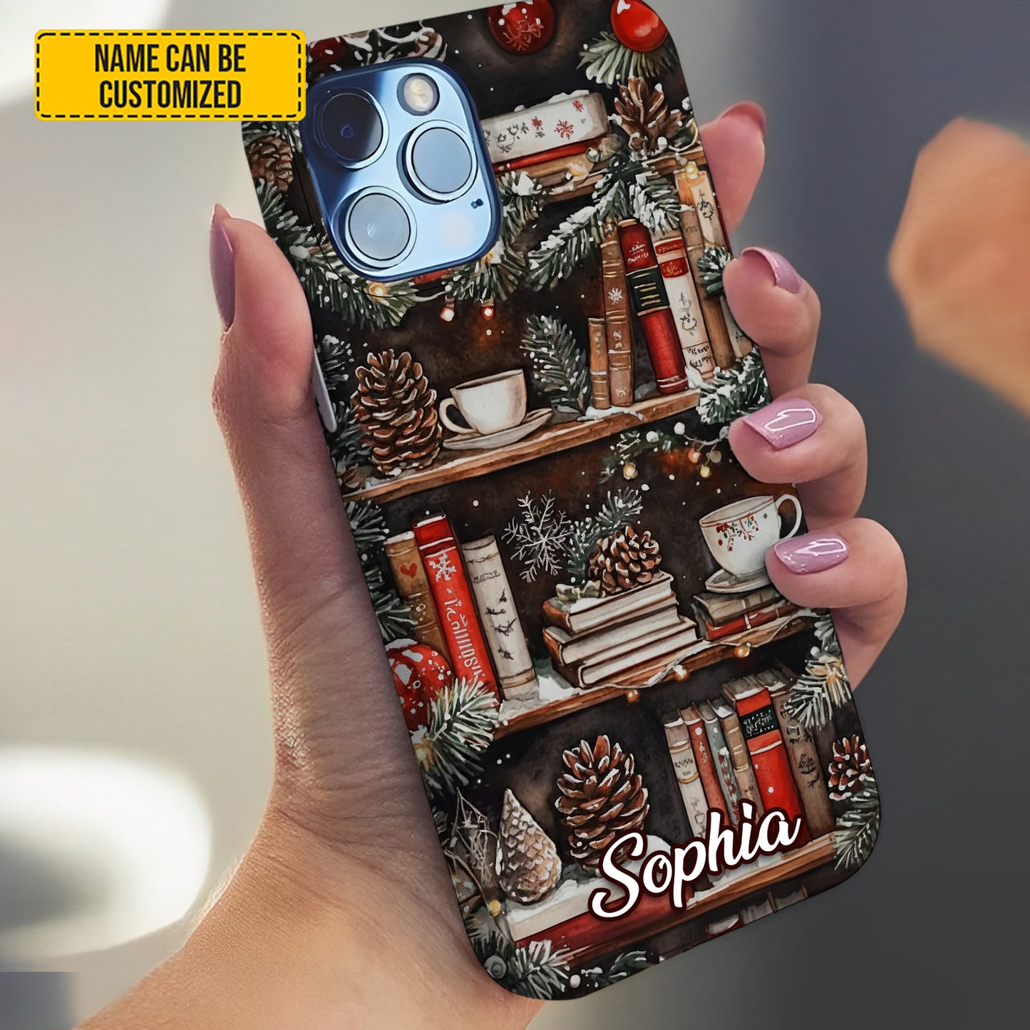 Personalized Book Christmas Phone Case