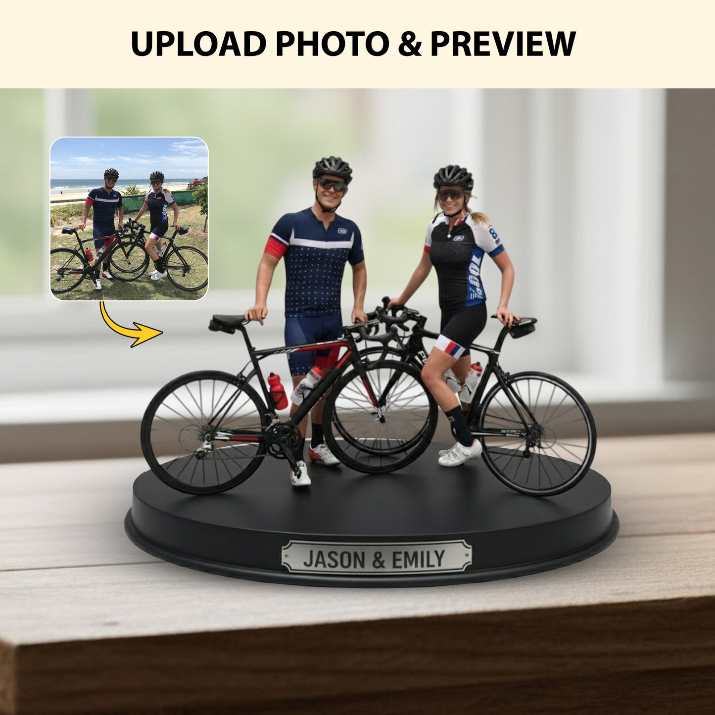 Rider Triumph – Personalized Photo Acrylic Plaque