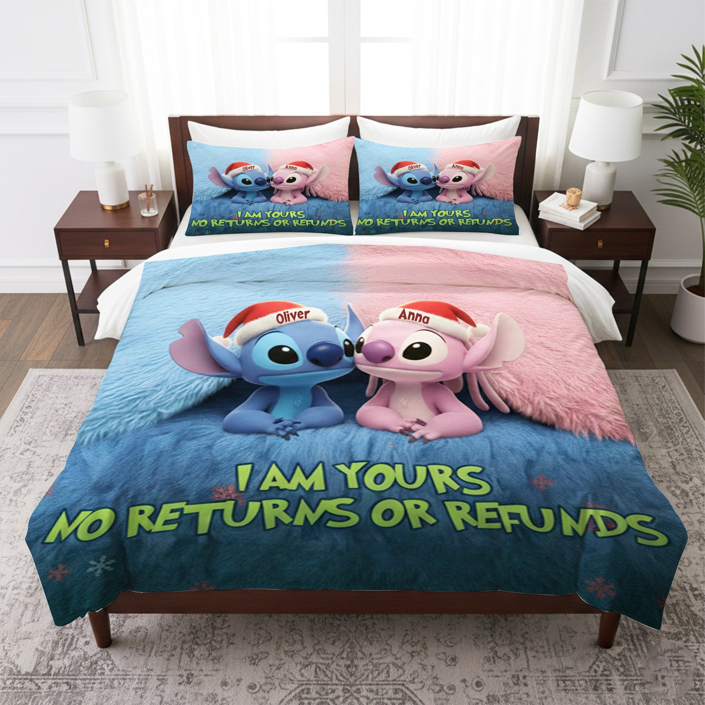 Couple Bedding Set - Personalized Couple Bedding Set
