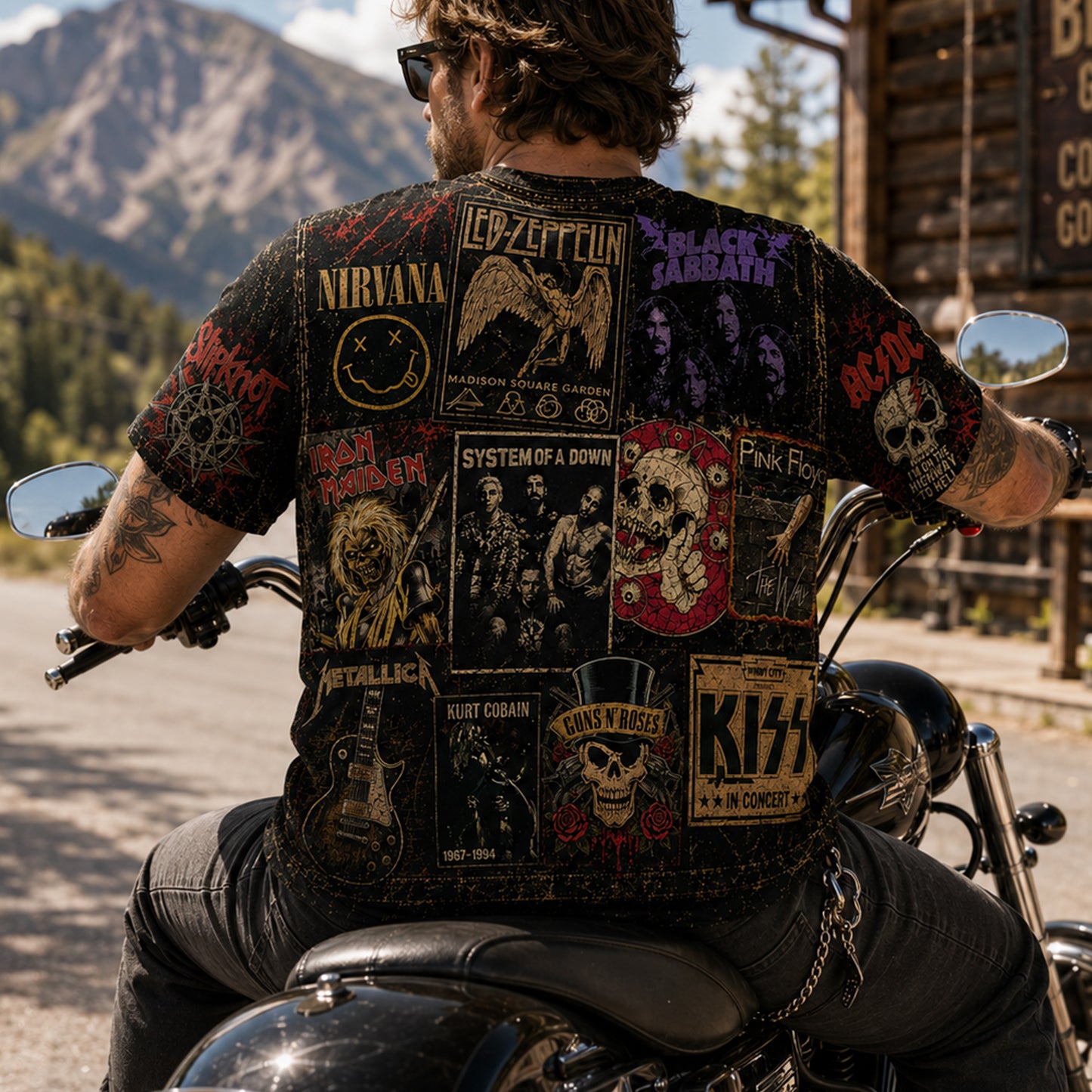 Rock Lover - Classic Legends All Over Print Shirt Version 4