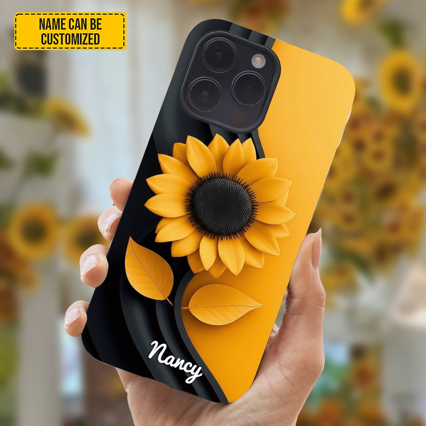 Personalized Beautiful Sunflower Phone Case