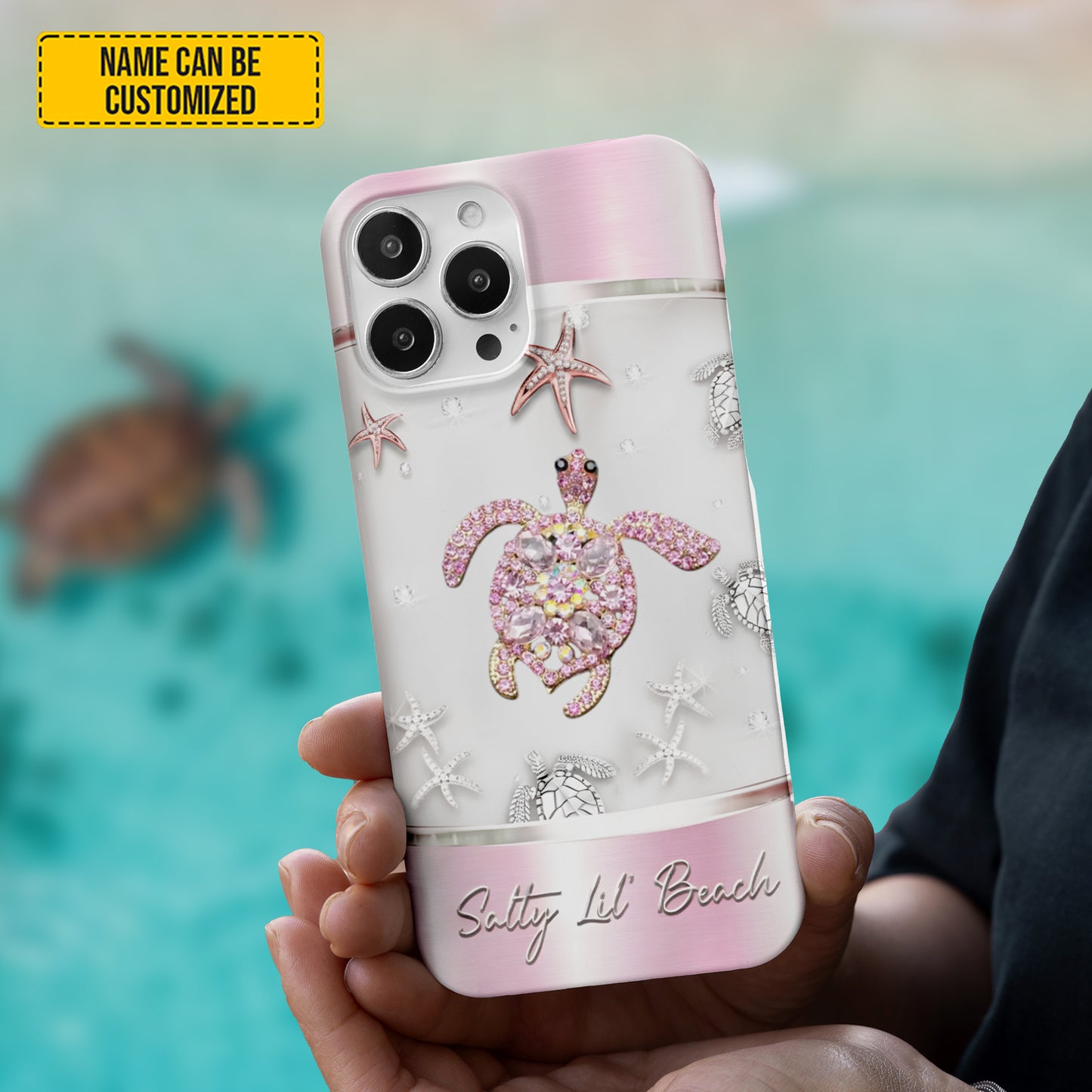 Sea Turtle Beautiful - Personalized Turtle Phone Case