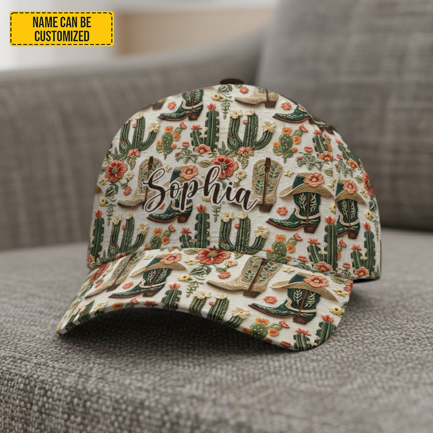 Personalized Western Cowboy Classic Cap