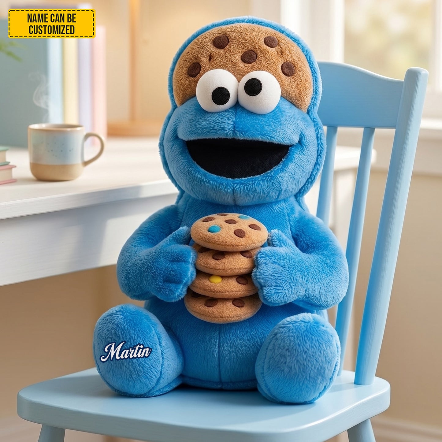 Personalized Funny Monster Custom Shaped Pillow