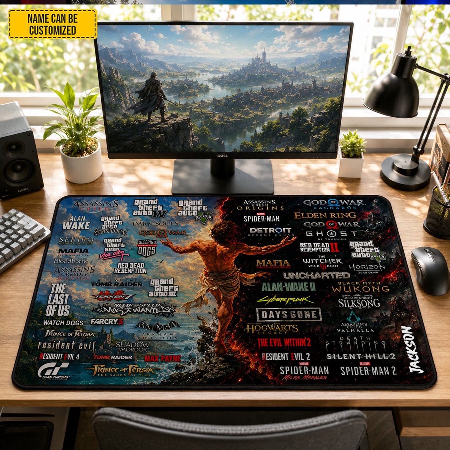 Personalized Ultimate Gamer Desk Mat