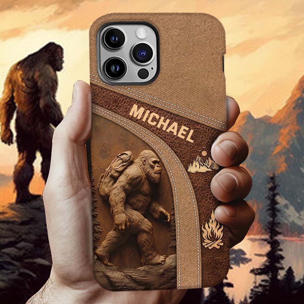 Sasquatch - Personalized Full Print Phone Case