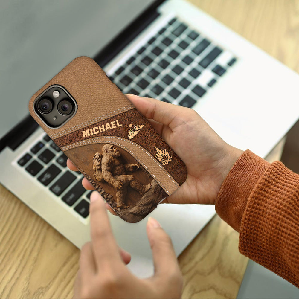 Sasquatch - Personalized Full Print Phone Case