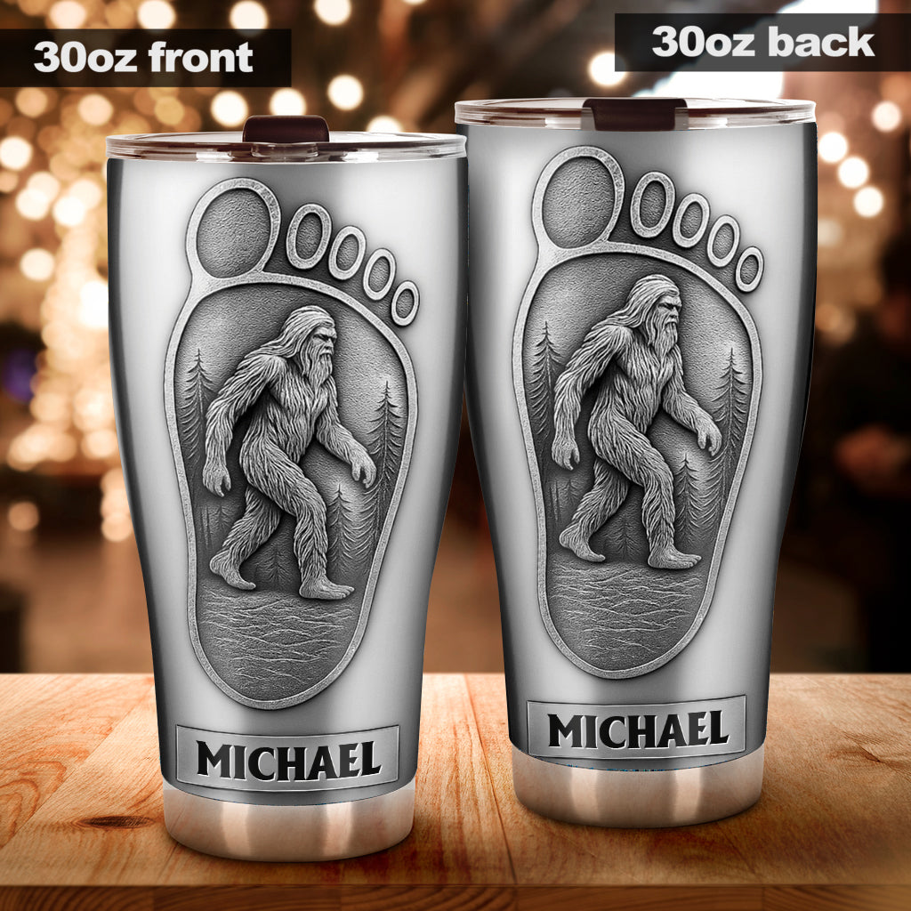 Bigfoot Summer Vibes - Personalized Tumbler