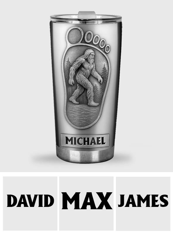 Bigfoot Summer Vibes - Personalized Tumbler