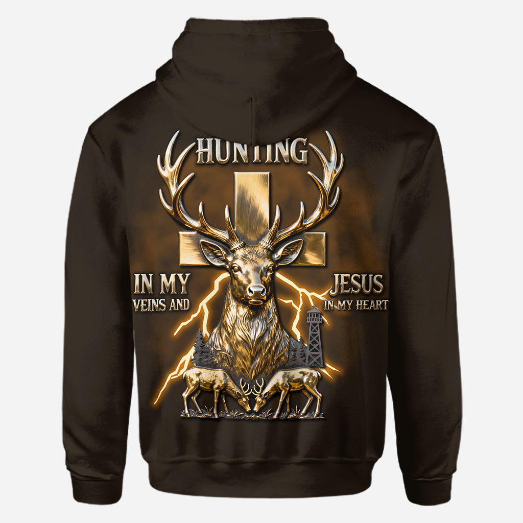 Hunter’s Creed – Personalized Trophy Hunting All Over Print Shirt