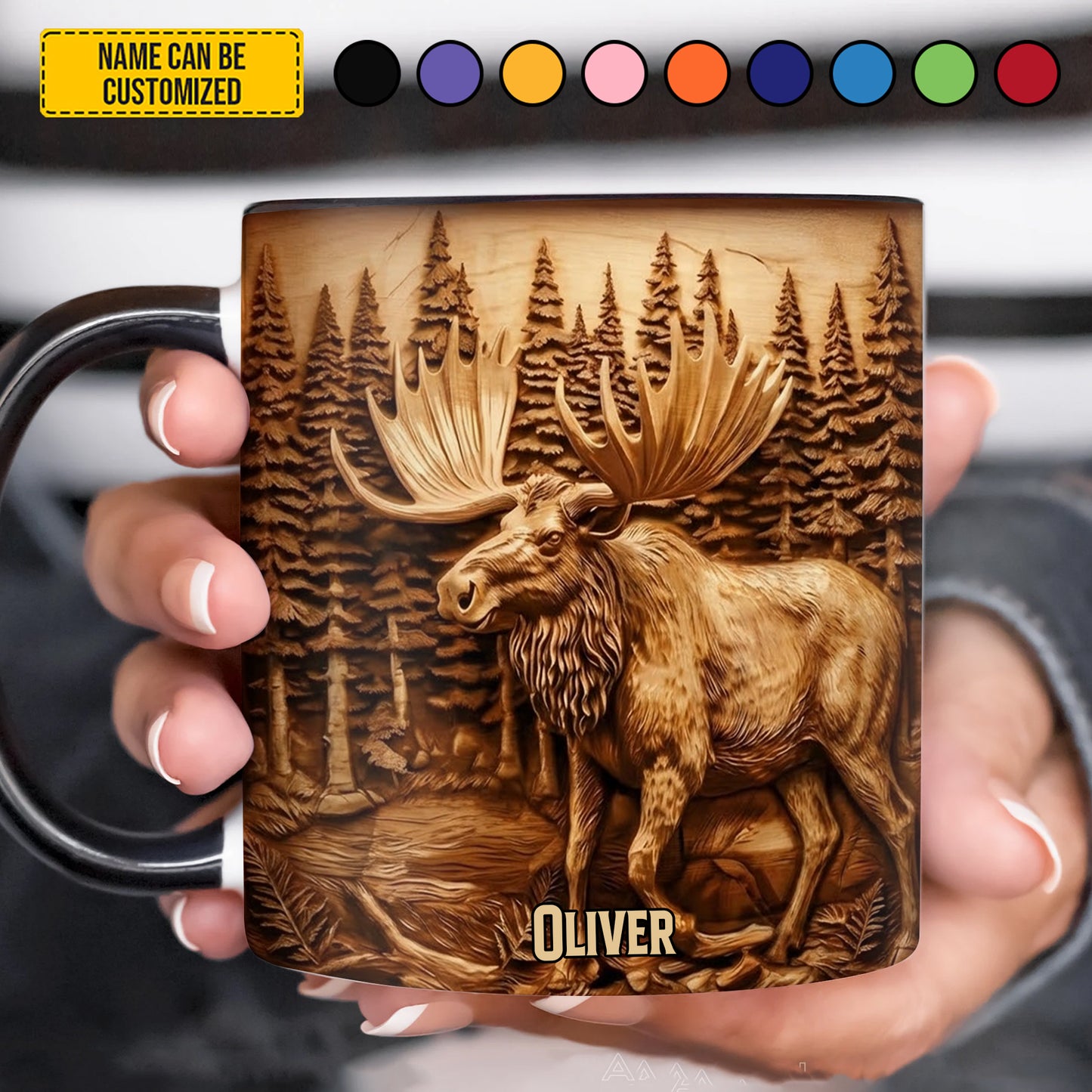 Deer Hunting - Personalized Hunting Accent Mug