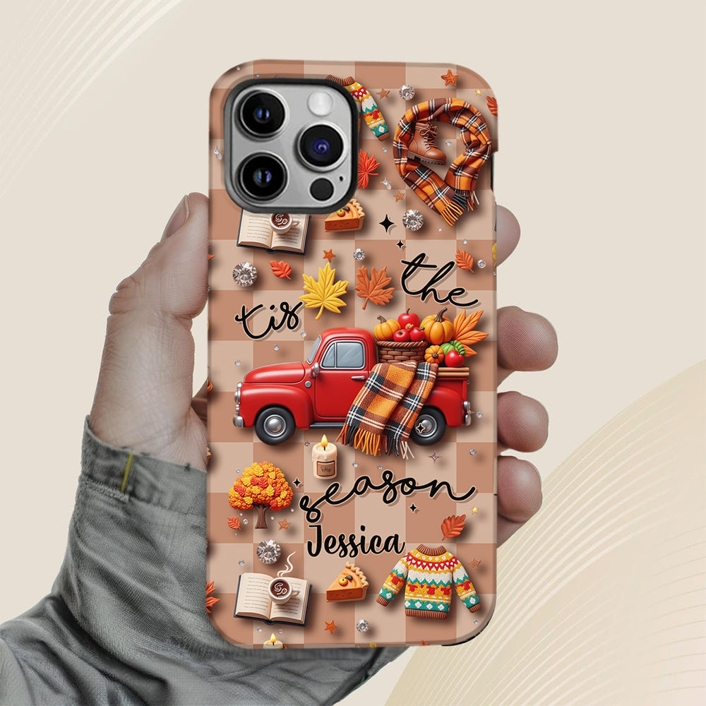Tis The Season - Personalized Autumn Phone Case