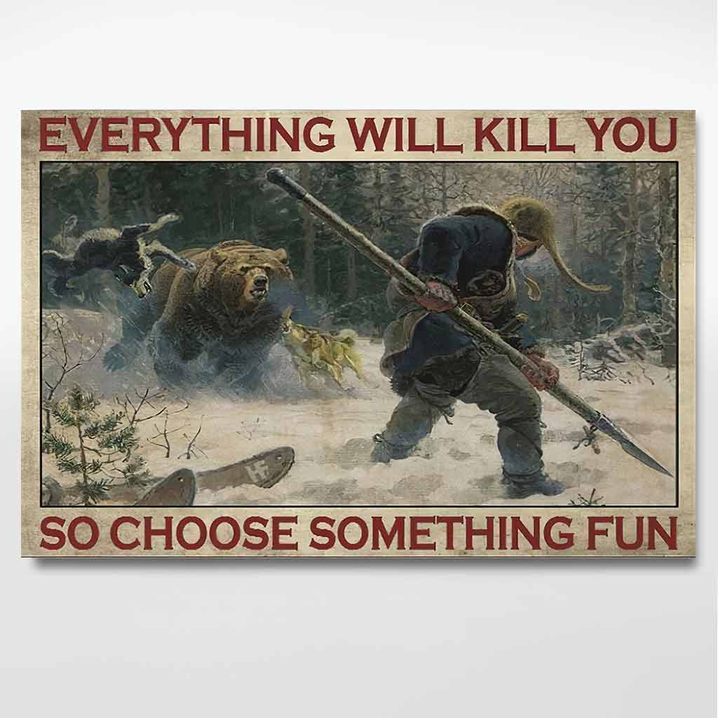 Hunting Poster Or Canvas