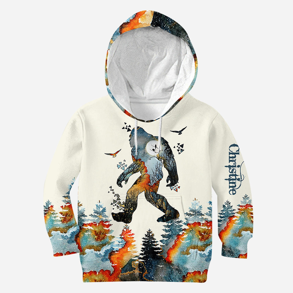 Bigfoot In To The Forest I Go - Personalized Camping All Over Print