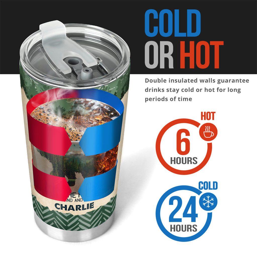 Love Camping - Personalized Bear Camping Tumbler