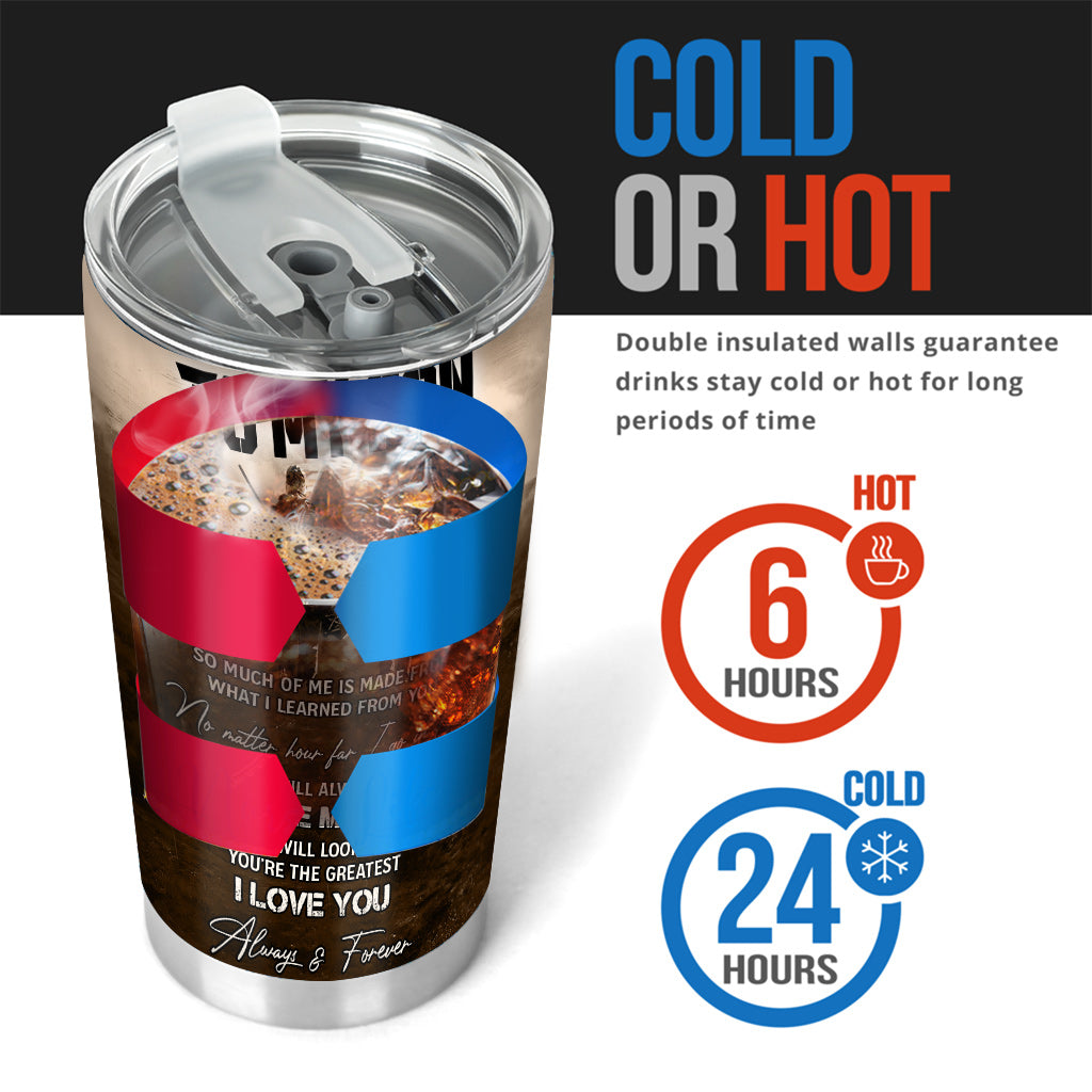 To My Son - Personalized Hunting Tumbler