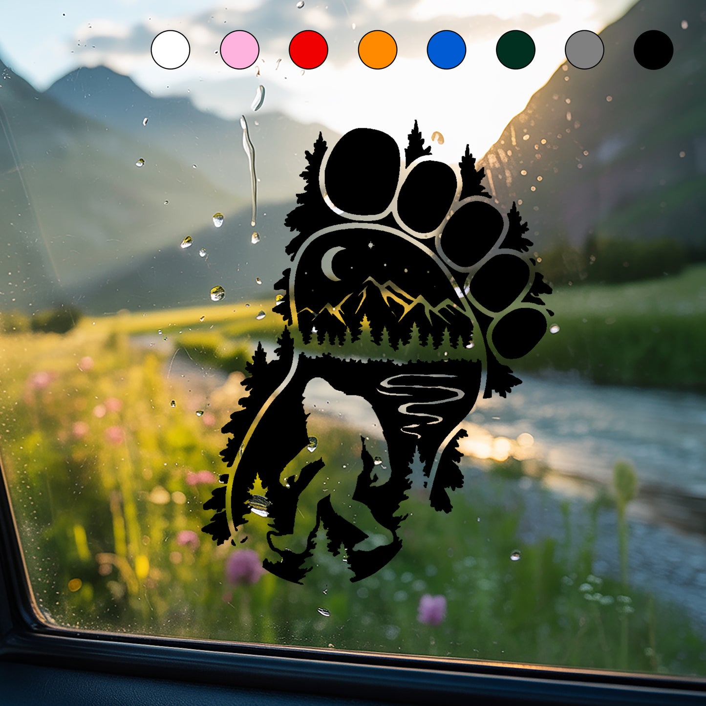 Bigfoot Trail Sticker
