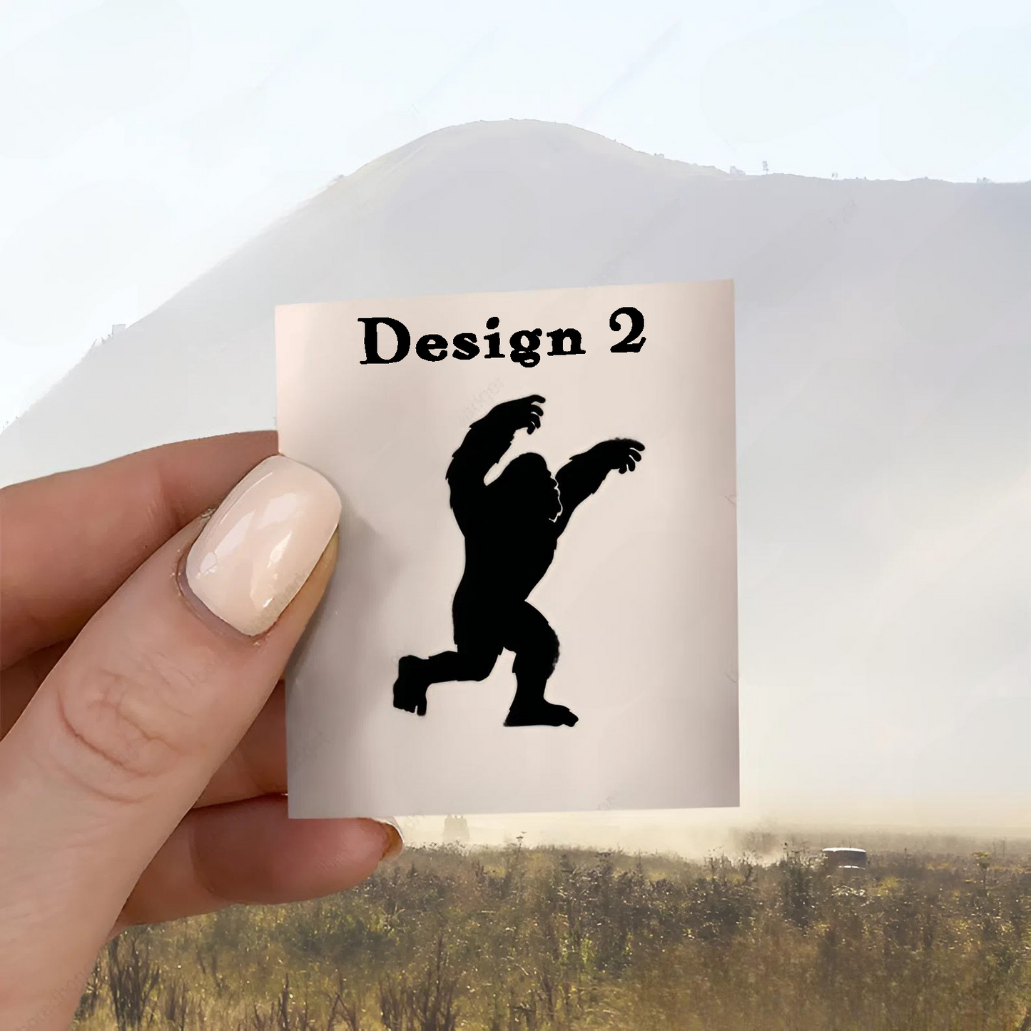 Set of 2 – Bigfoot Car Stickers