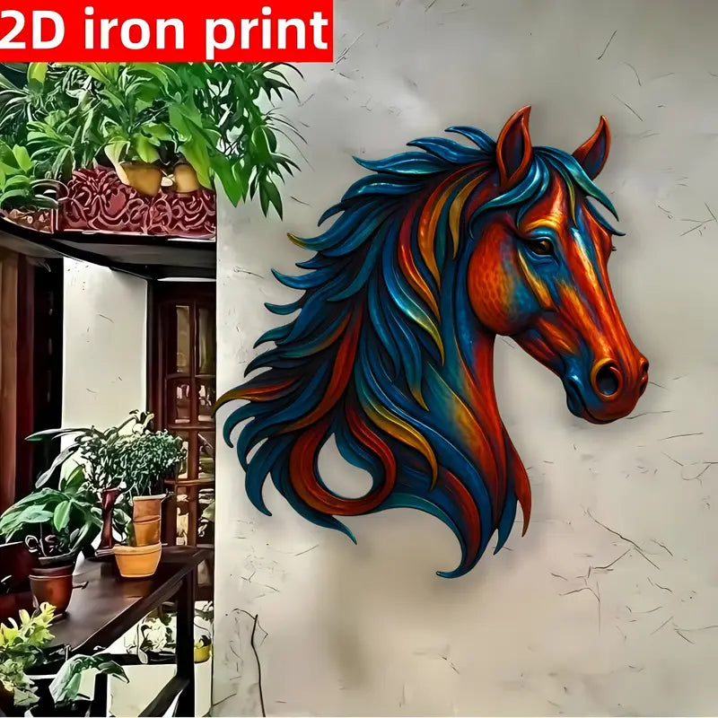 Horse Metal Sign - Perfect Gift For Home