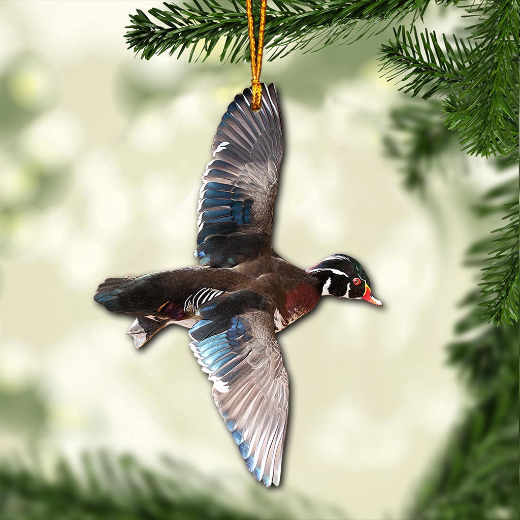 Wood Duck My Hunting Collection - Christmas Ornament