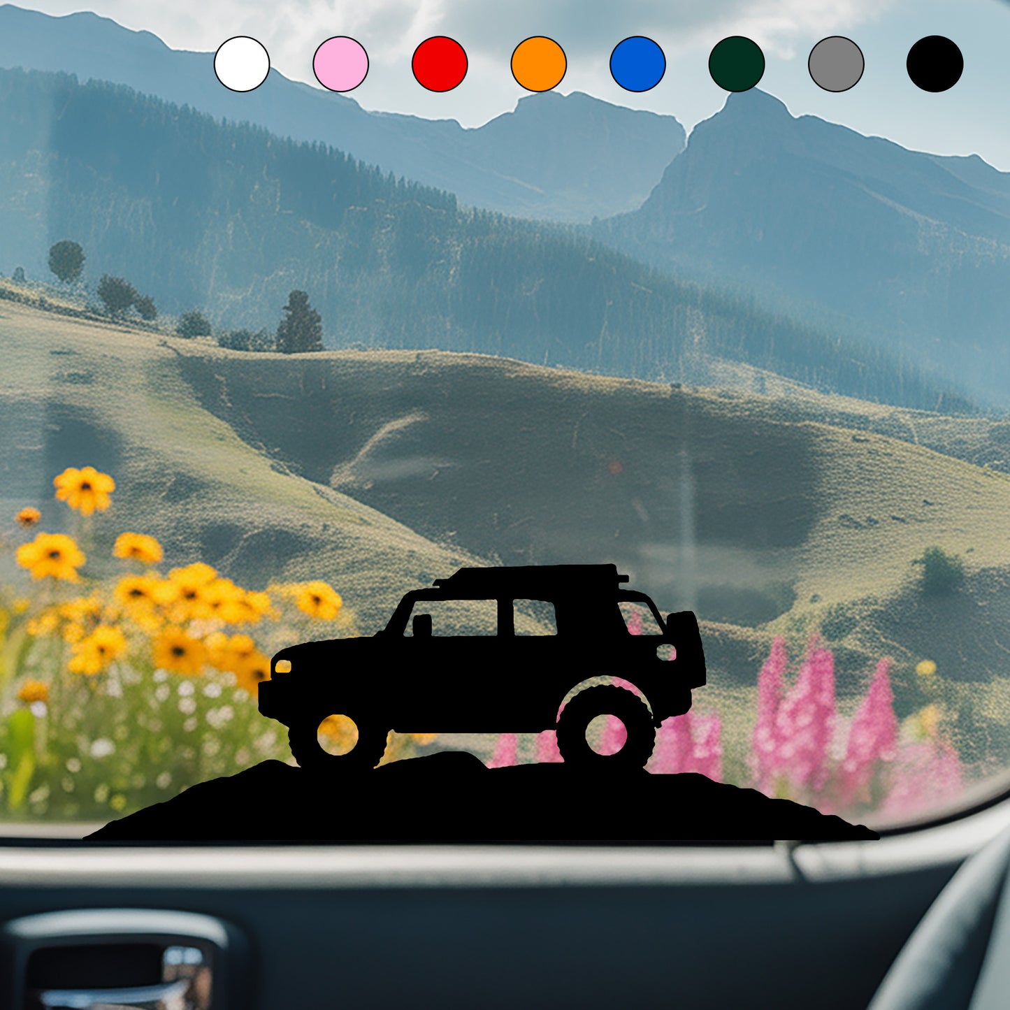 Nature Trail Car Sticker