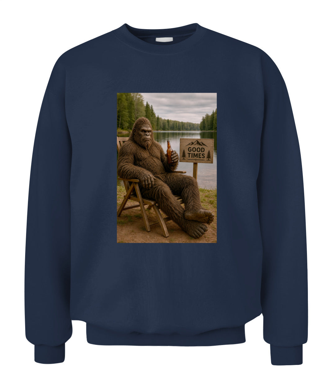Good Times in the Wild – Bigfoot Camping Shirt
