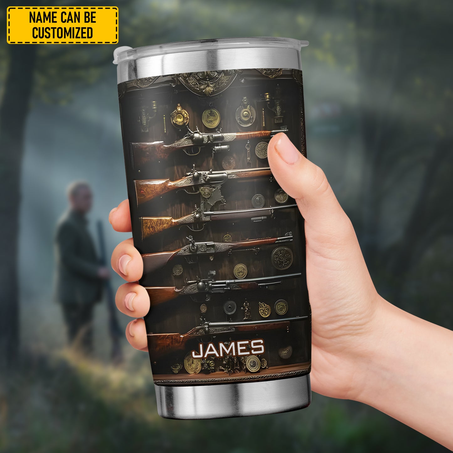 Country Hunter – Personalized Country Tumbler