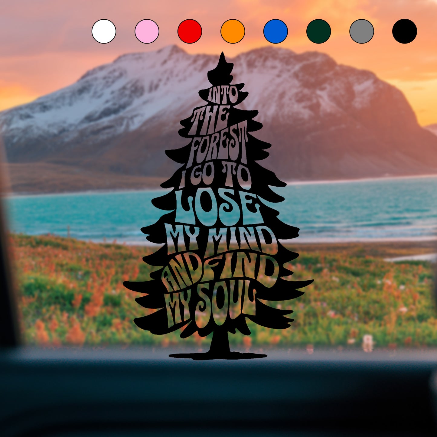 Into the Forest Sticker