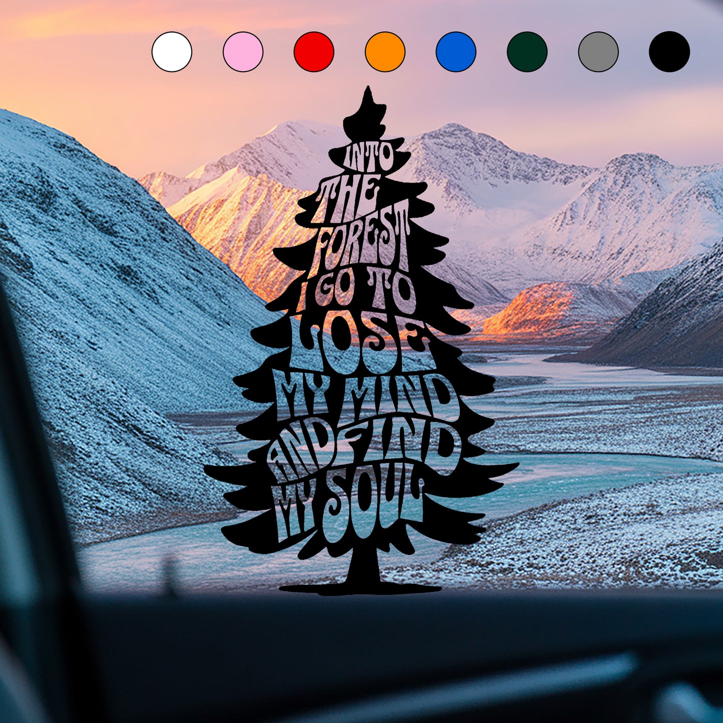 Into the Forest Sticker