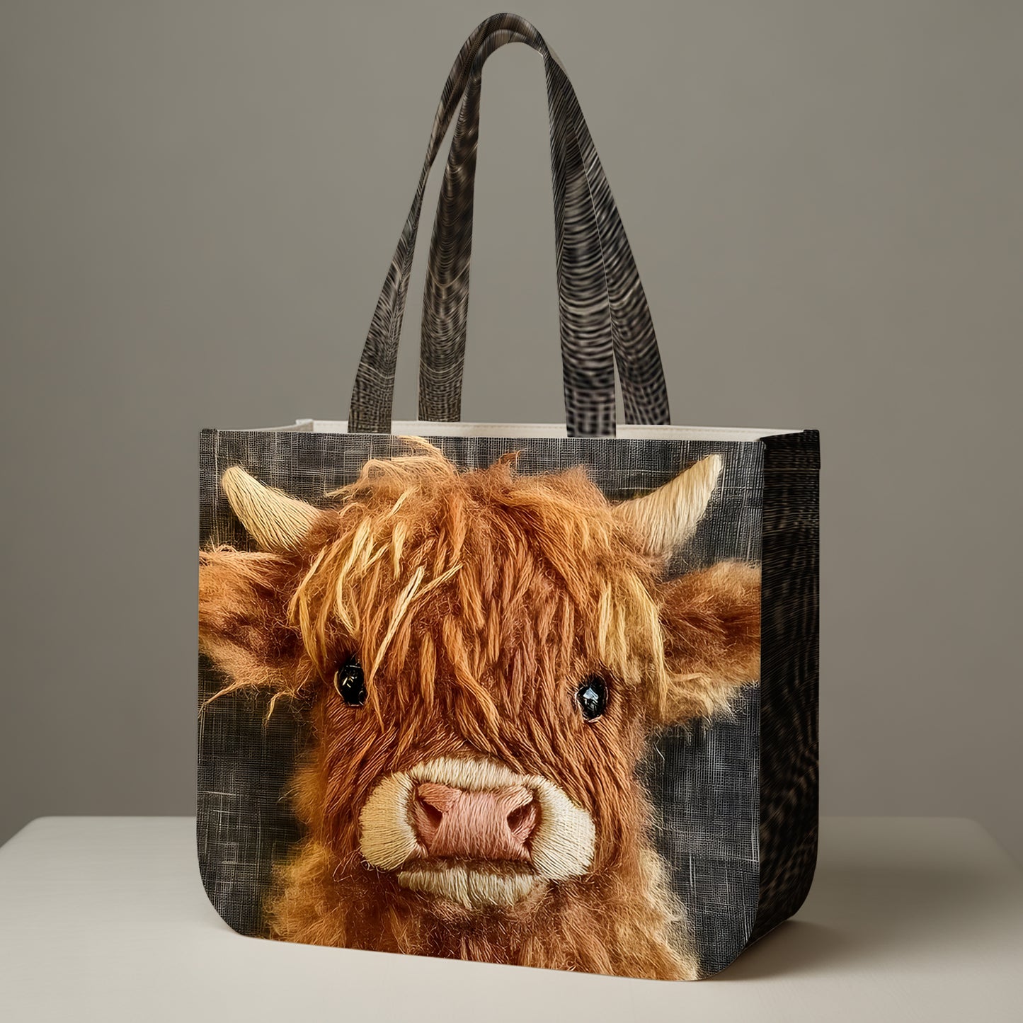 Cute Highland Cow Tote Bag