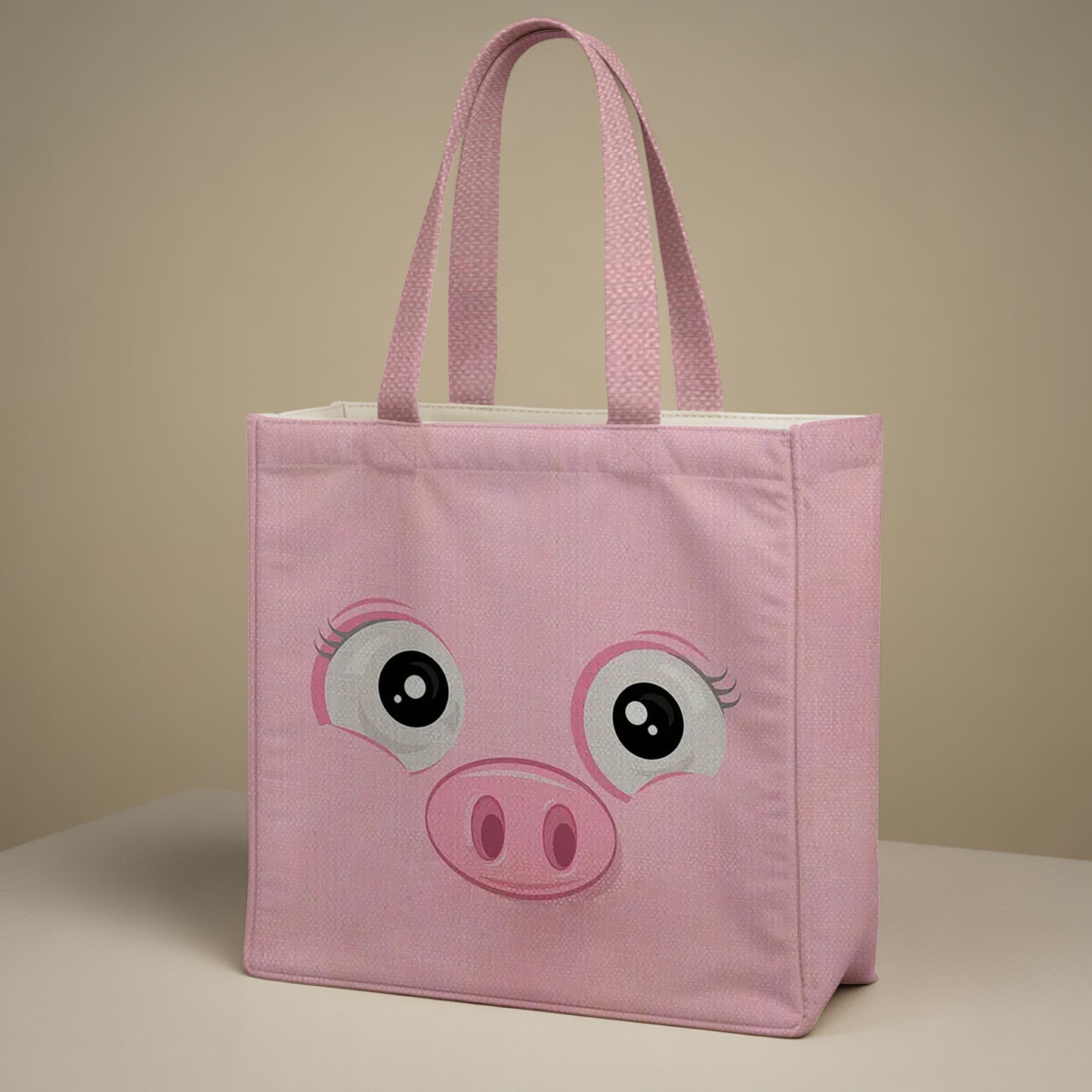 Cute Pig Tote Bag