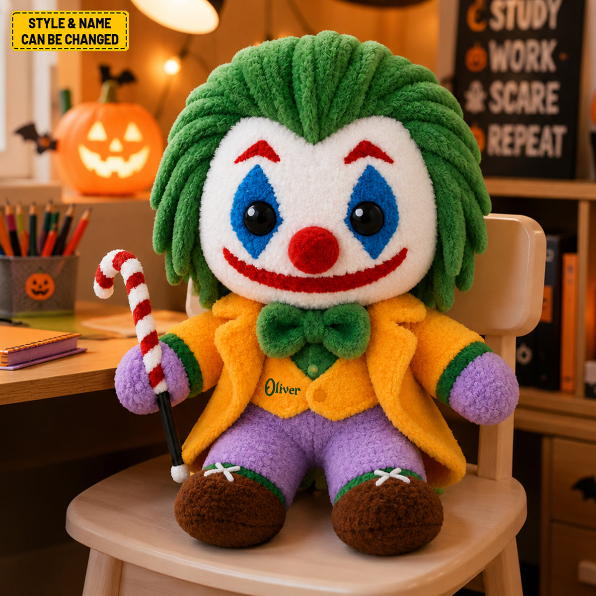 Personalized Horror Character Custom Shaped Pillow