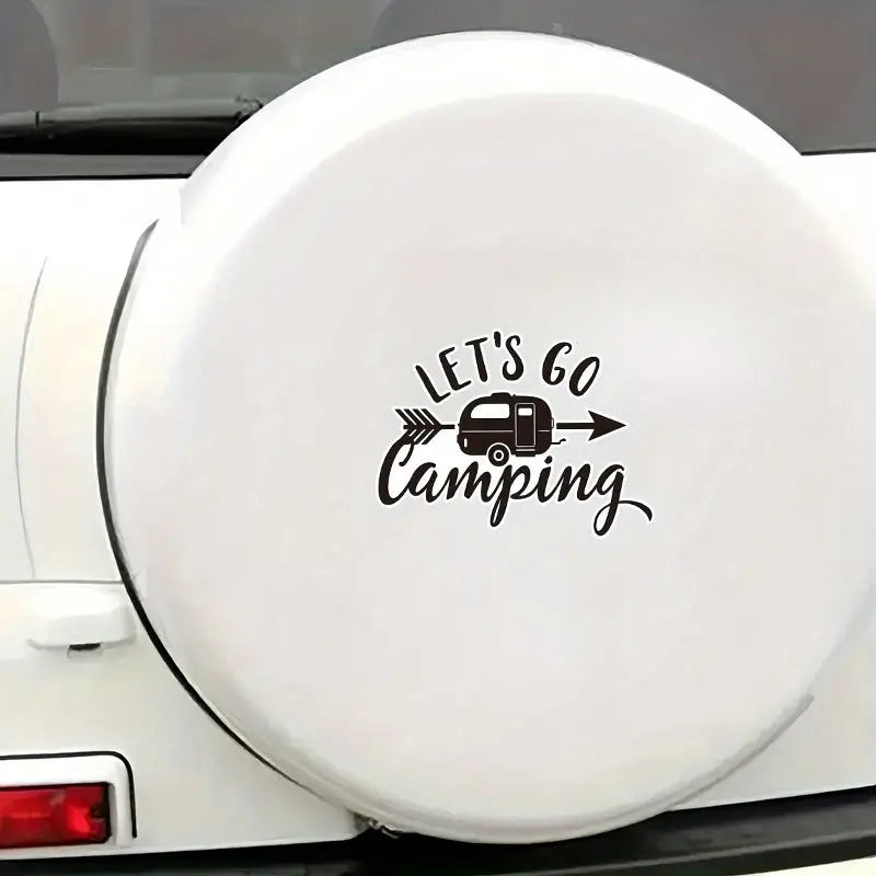 Let'S Go Camping Sticker