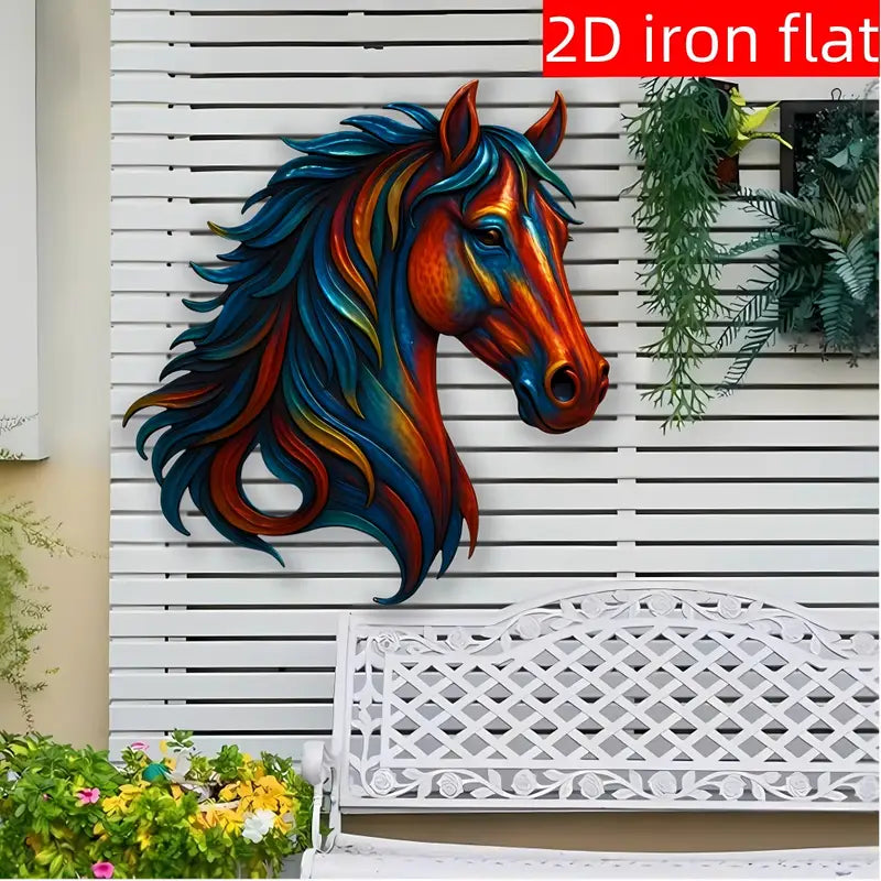 Horse Metal Sign - Perfect Gift For Home