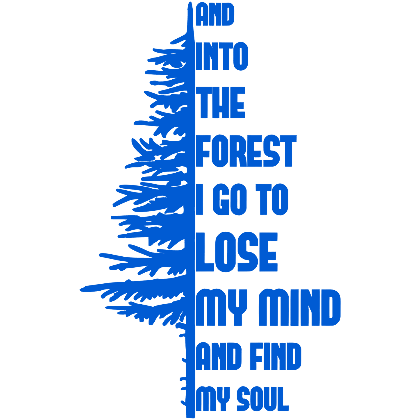Into the Forest Sticker