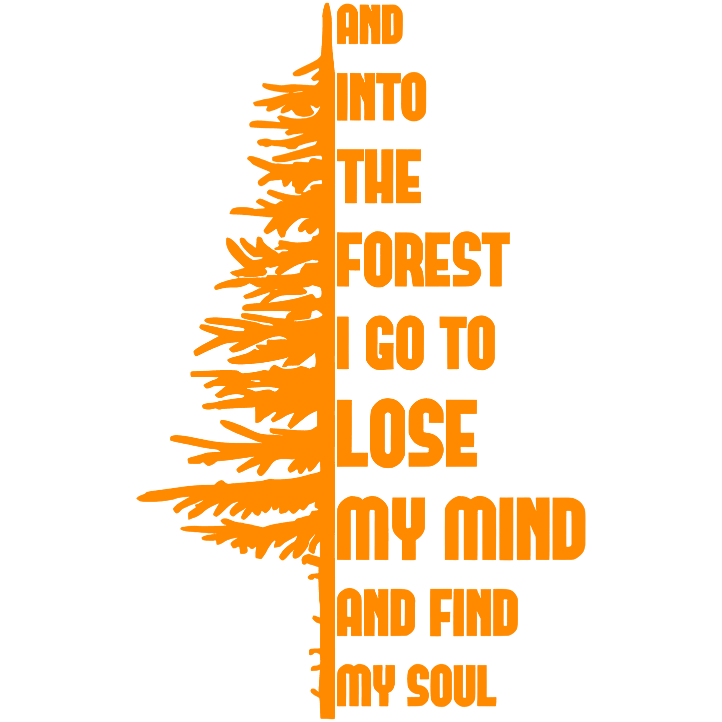 Into the Forest Sticker