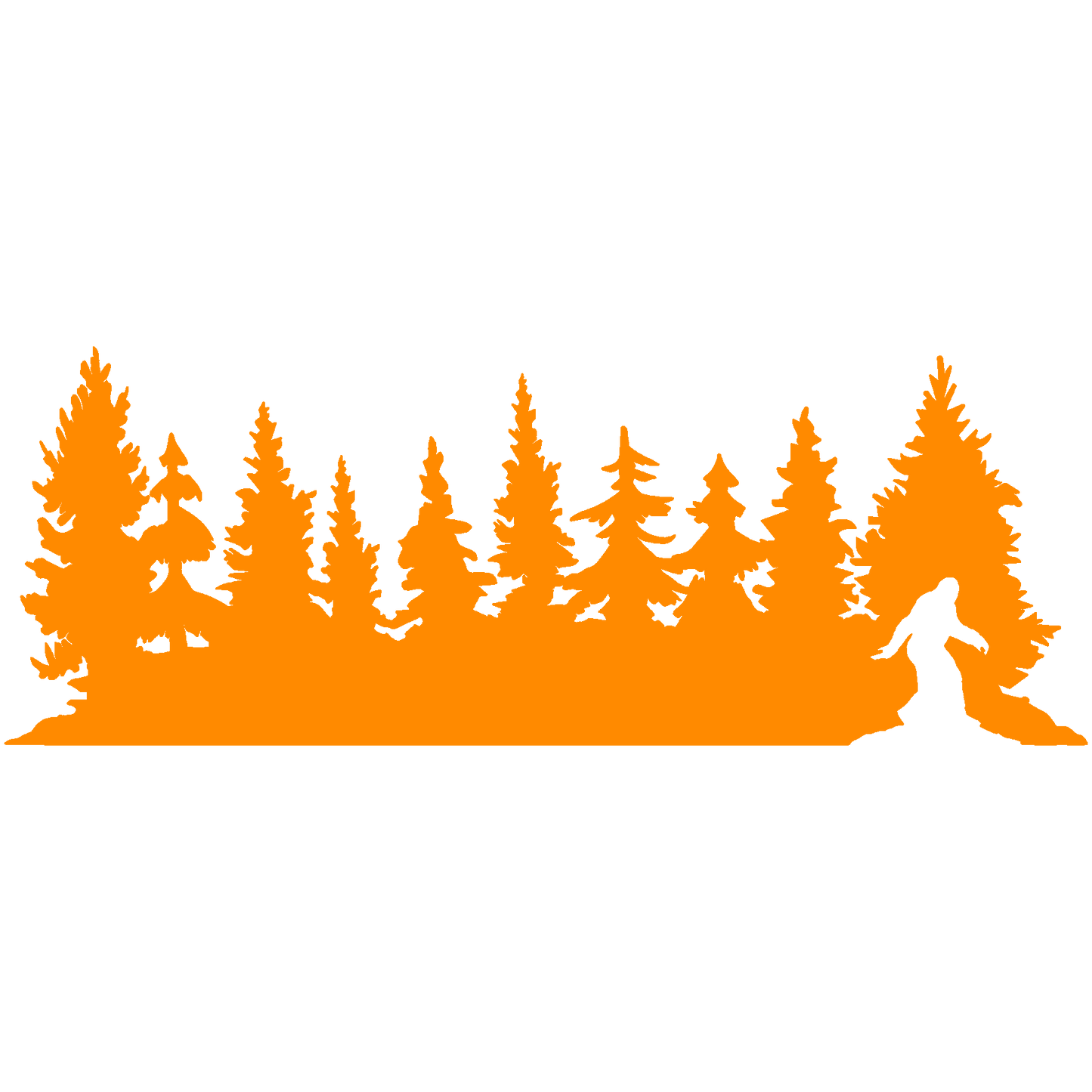 Bigfoot Hideout Sticker