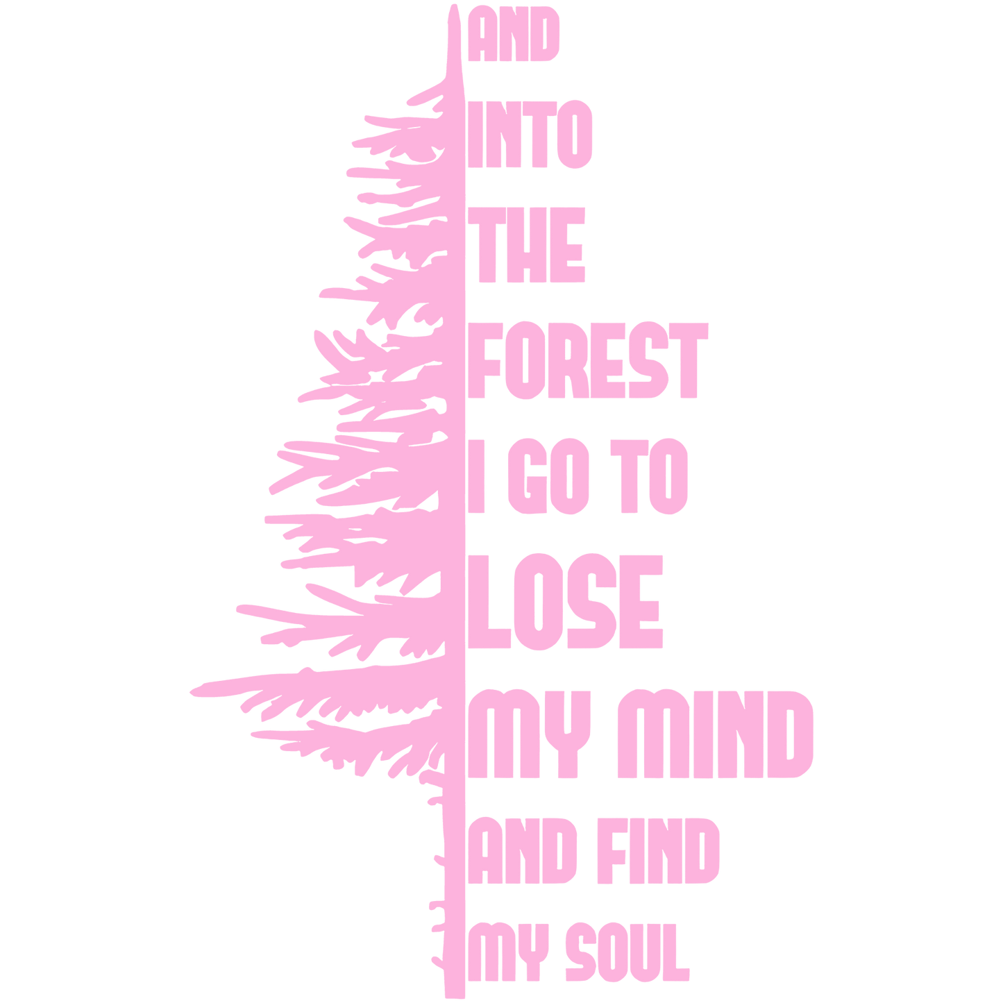 Into the Forest Sticker