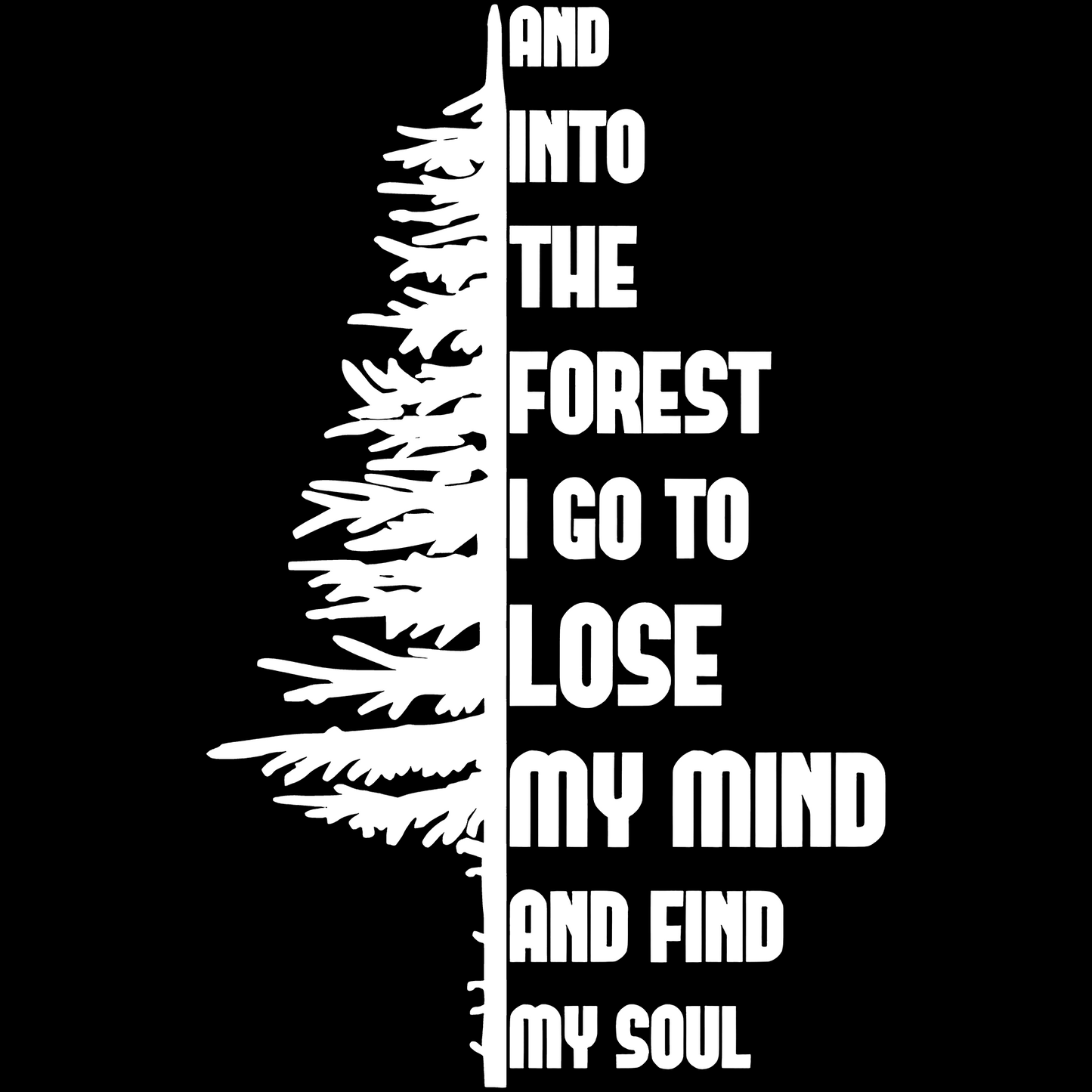 Into the Forest Sticker