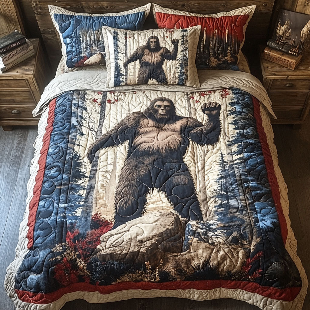 Patriot Legend – Bigfoot Quilted Bedding Set