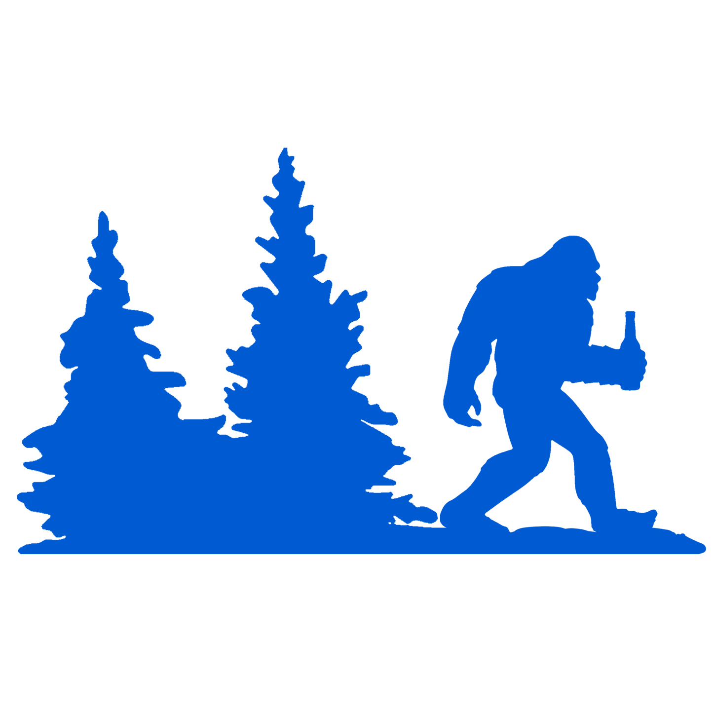 Bigfoot Windshield Sticker