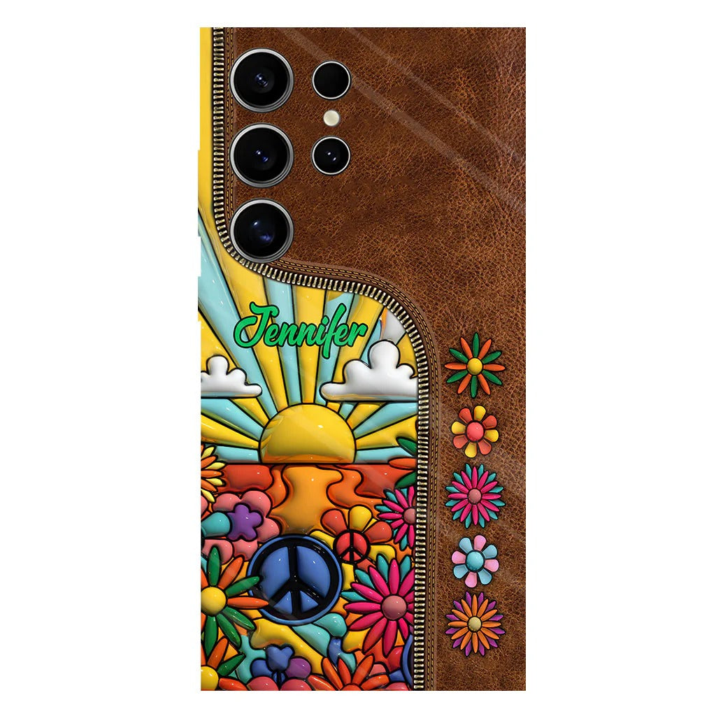 Hippie Soul - Personalized Hippie Full Print Phone Case