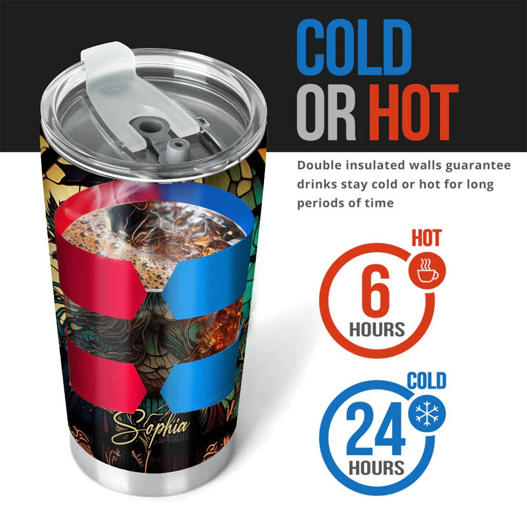 Personalized Witchy Vibes Tumbler