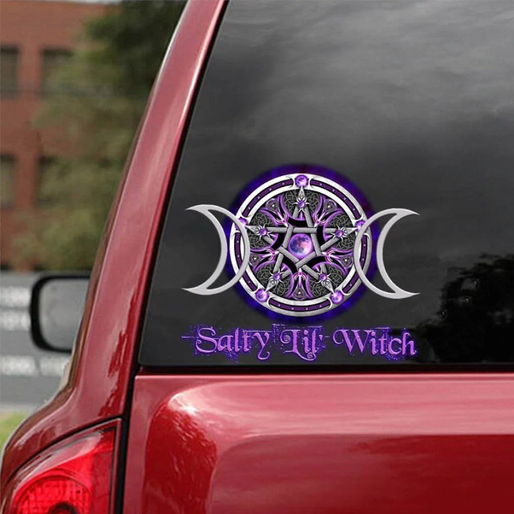 The Witch Is In - Personalized Witch Decor Decal