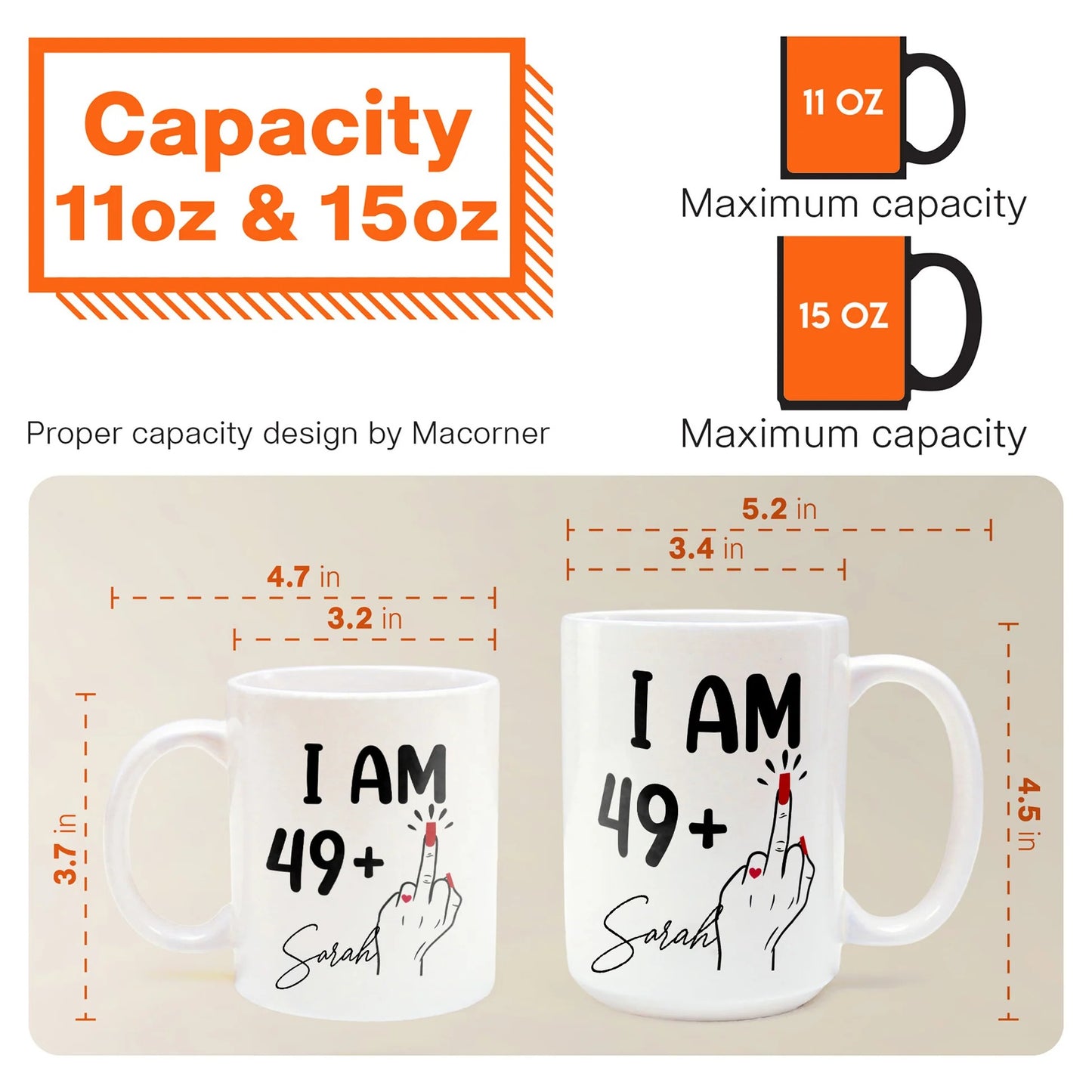 Funny Mug - F_Cking Turning Age