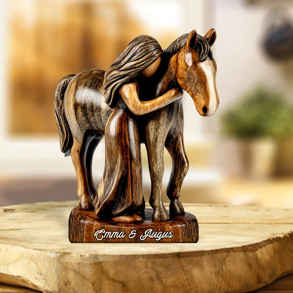Horse Lovers - Personalized Horse Custom Shaped Acrylic Plaque