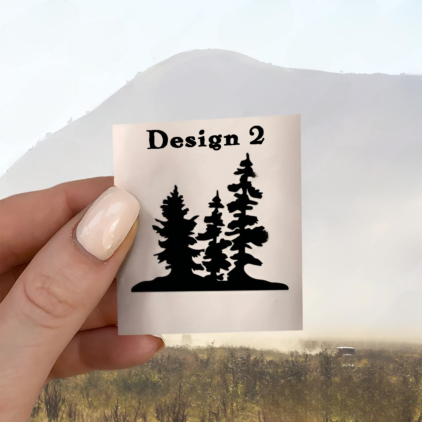 Set of 2 – Forest Car Sticker
