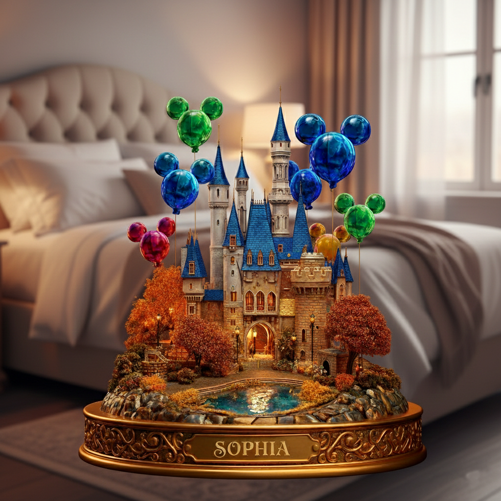 Enchanted Castle – Personalized Fantasy Acrylic Plaque