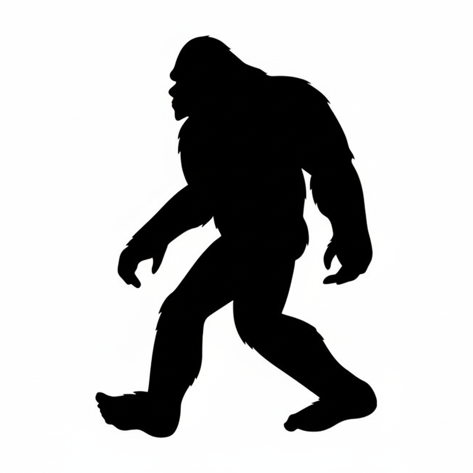 Funny Bigfoot Sticker